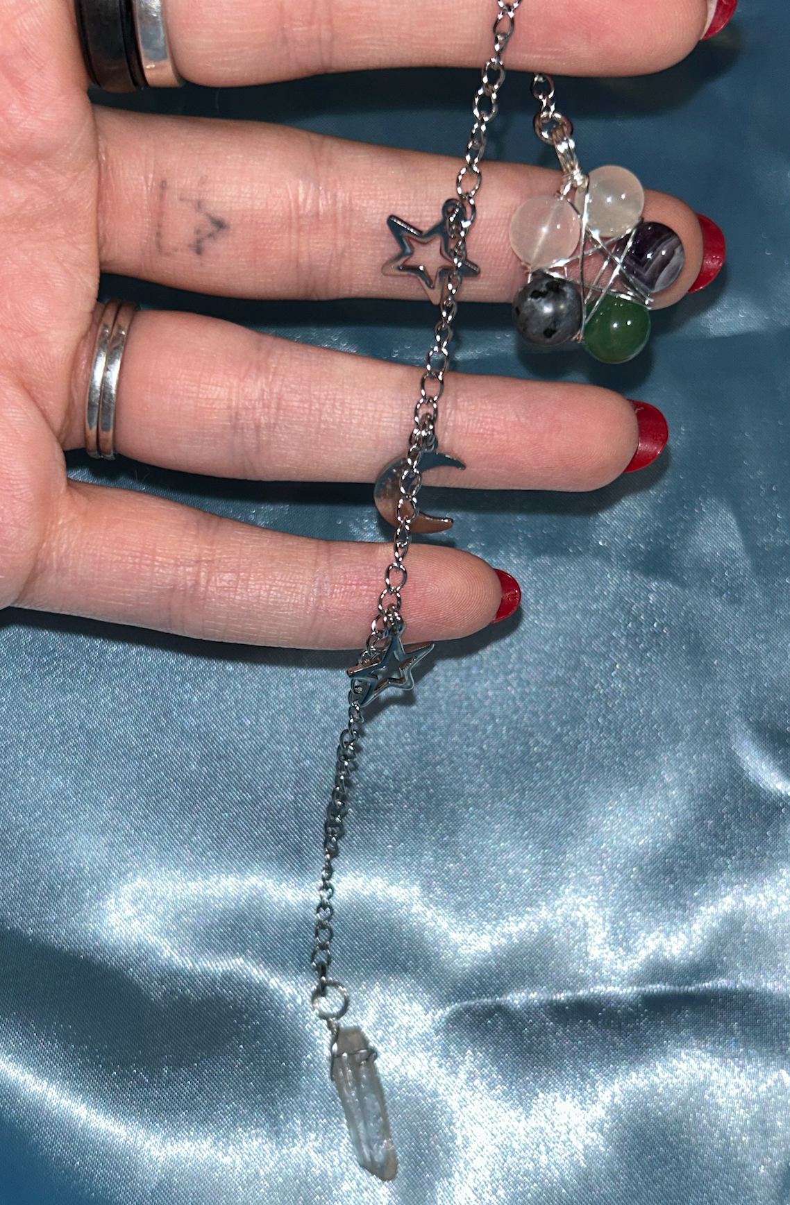 Multi-Stone Pentagram Pendulum