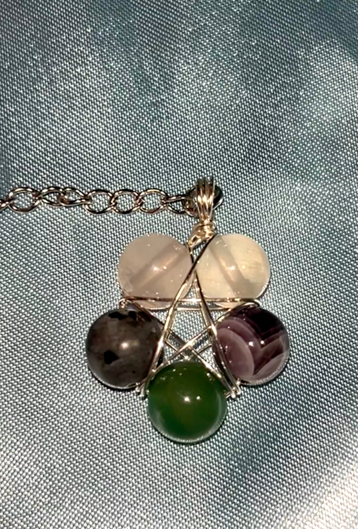 Multi-Stone Pentagram Pendulum